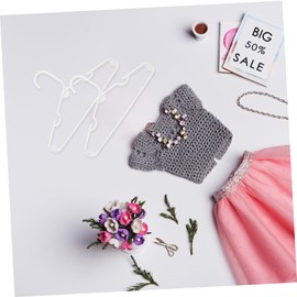 ULTECHNOVO 40pcs Non- Boy Girl Clothes Hangers for Easy Organization Material for Nursery and Home Use for Coat and Clothing Storage