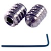 M3 x 4mm Socket Set Grub Screws Cup Point Stainless Steel 10 Pack with 1.5 mm Hex Key Wrench (4mm Length)