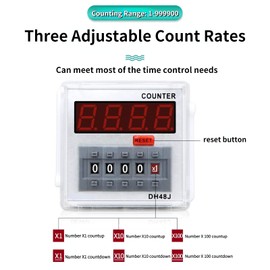 11 DH48J-A, 24V AC/DC, 220VAC(24V AC/DC)