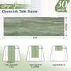30Pack Sage Green Cheesecloth Table Runner 35x120Inch Spring Easter Cheese