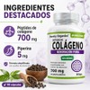 Peptidos Colageno Cápsulas 700 Piperina Alta Absorión Ingredientes Naturales Purely