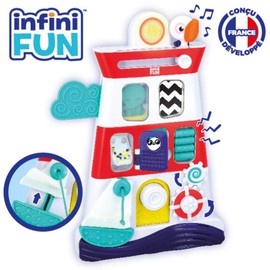 Infini Fun, The Sensory Lighthouse Awakening Toys and Sensors Textures 9 Months