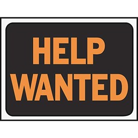 Help Wanted Sign [Set of 10]