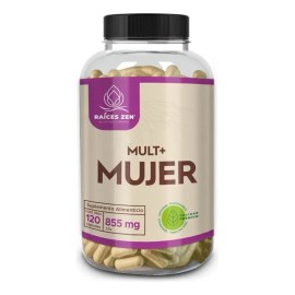 Multivitamnico Mujer Races Zen Cpsulas con Maca ame Vitamina C 120 Unidades - de, y, Inc
