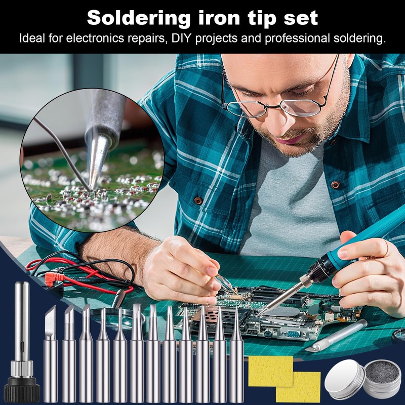 Nadinsta ET Soldering Tips Set Replacement Soldering Tip ETS ETA