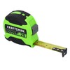 CRAFTSMAN Measuring Tape High Visibility 25 Ft Black and Green