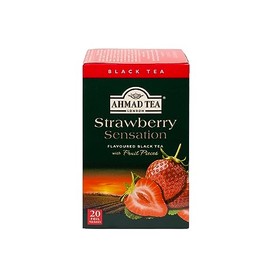 Ahmad Teas - Strawberry Black Tea 1.4oz - 20 Tea Bags