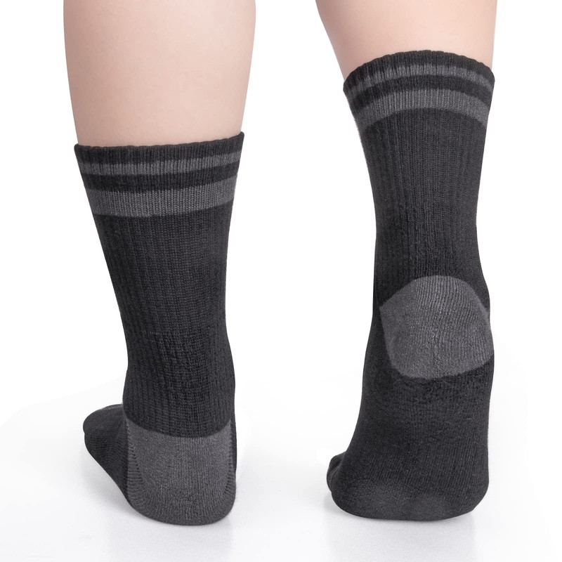 YUEDGE Men's Socks, Sweat Absorbent, Breathable, Odor Resistant, Work Socks,