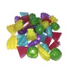 eMKay® Plastic Reusable Washable Assorted Fruit Shaped ICE Cubes (Pack