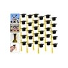 30 Mini Birretes Graduación Decorativos 30pcs Graduation Caps