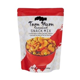Trader J's Tom Yum Seasoned Snack Mix Spicy, Sour & Salty 5.29oz/150g – Pack of 1