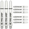 Target Pro Grip 3 Set Spin White - Dart Shafts