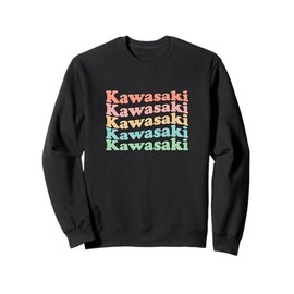 Vintage 70's Japan Hippie City - Retro Kawasaki Sweatshirt