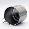 Dolce Duo CA-1492 Mug, Pair, Heat Retention, Cold Retention, Stainless