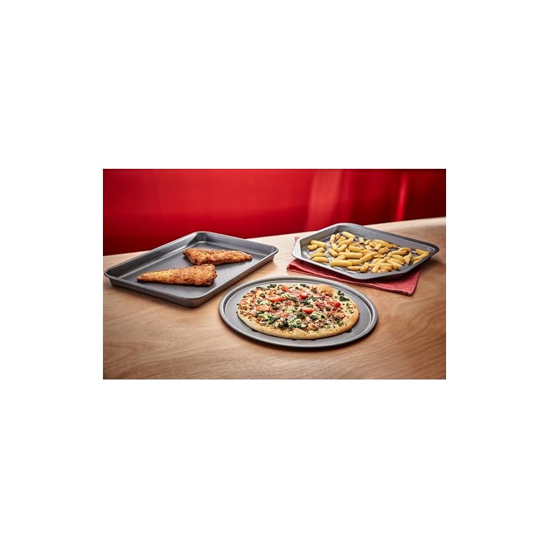 Judge Everyday Non Stick Perforated Chip Tray, Carbon Steel, Grey