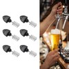 Beer Faucet Plug Brush Black ABS Beer Faucet Tap Cleaning
