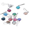 YYlingx 12Pcs12-Colors Zipper Pulls Replacement Handle Tab Removable Charms Fixer