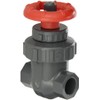 Spears PVC Gate Valve, Non-Rising Stem, Buna-N O-Ring, 2" Socket
