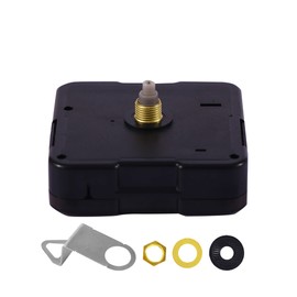 WinTaim Quartz Movement, Super Silent Clock Movement for Wall Clock Long Shaft and Short Shaft 8/13/18.5/20/22mm, DIY Repair Parts Replacement Movement Mechanism (Without Hands.WT-5168 Series)