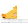 ANCLLO Kids Height Chart Wall Stickers Measuring Ruler 3D Movable