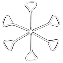 Triangle Key Allen Wrench Set 6PCS Free Strength Helper