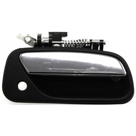 For Toyota T100 1993-1998 Exterior Door Handle Front, Passenger Side Black bezel with chrome lever | With Key Hole | Trim:All Submodels | TO1311135 | 6921034020