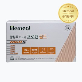 Dr. Seongju Hwang's Protein Gold HIGH5 Daily Protein Meal Replacement 21 packets, 3 pcs / 황성주 박사의 프로틴 골드 HIGH5 하루 단백질 식사대용 21포, 3개