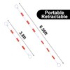 AIWFL 2 Pack Retractable Traffic Cone Bar from 3.8ft to