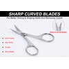 MF STATE Professional Nail Scissors with stainless steel perfect for