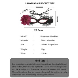 LAOYEFACAI Masquerade Mask, Carnival Decorations, Venetian Masks for Women, Party, Masquerade, Cosplay, Dress Up Props, Party Secret Half Face Masks (01)