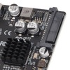USB 3.0 PCIE Expansion Card PH64 2U/4U VL805 Chip 5Gbps