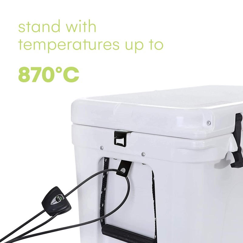 Noa Store Cooler Lock Bracket with Bottle Opener Compatible with