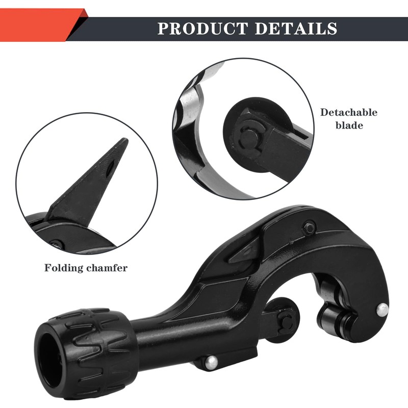 Pipe Cutter for Pipes Diameter 3-35 mm, Stainless Steel Pipe
