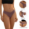 DEANGELMON Seamless Thongs Women No Show Thong Underwear Workout Panties