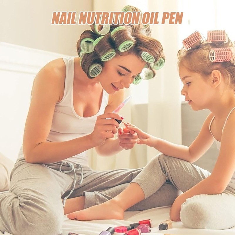 5 Piezas Bolígrafo de Aceite para Cutículas Cuidado de Uñas