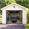 SANJINFON Garage Door Mesh Screen Kit 9x7 FT - Retractable