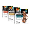 KIND ZERO Added Sugar Bars, Variety Pack, Dark Chocolate Nuts
