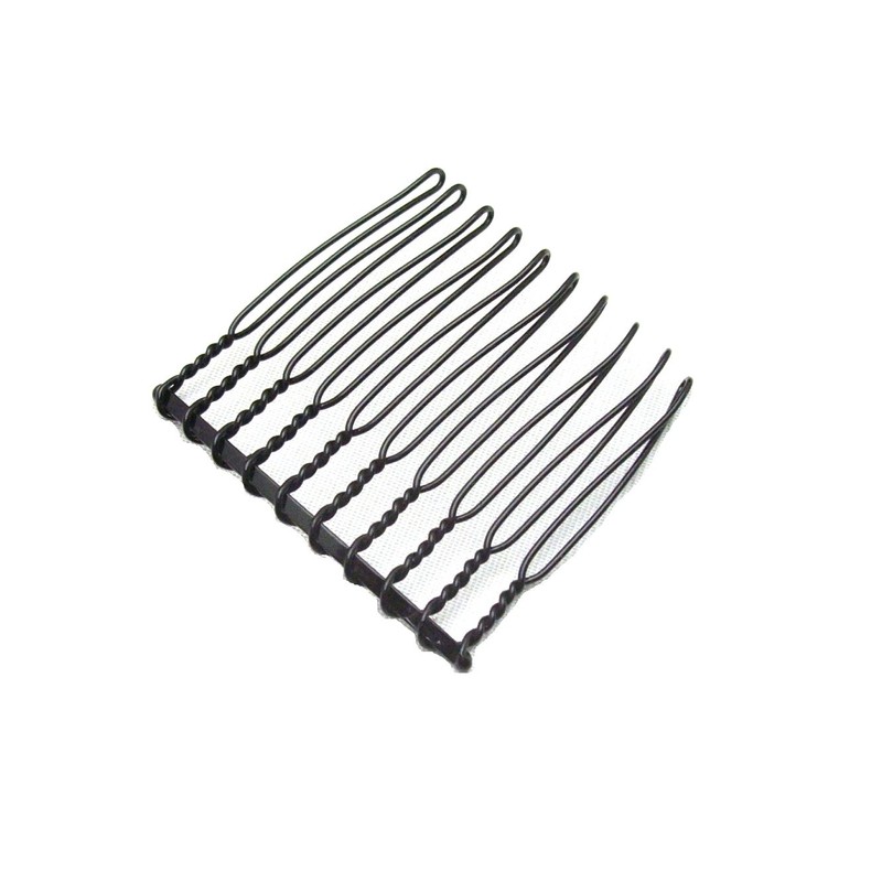 [Made in Japan] Comb 10 Pairs Set of 10 * Black