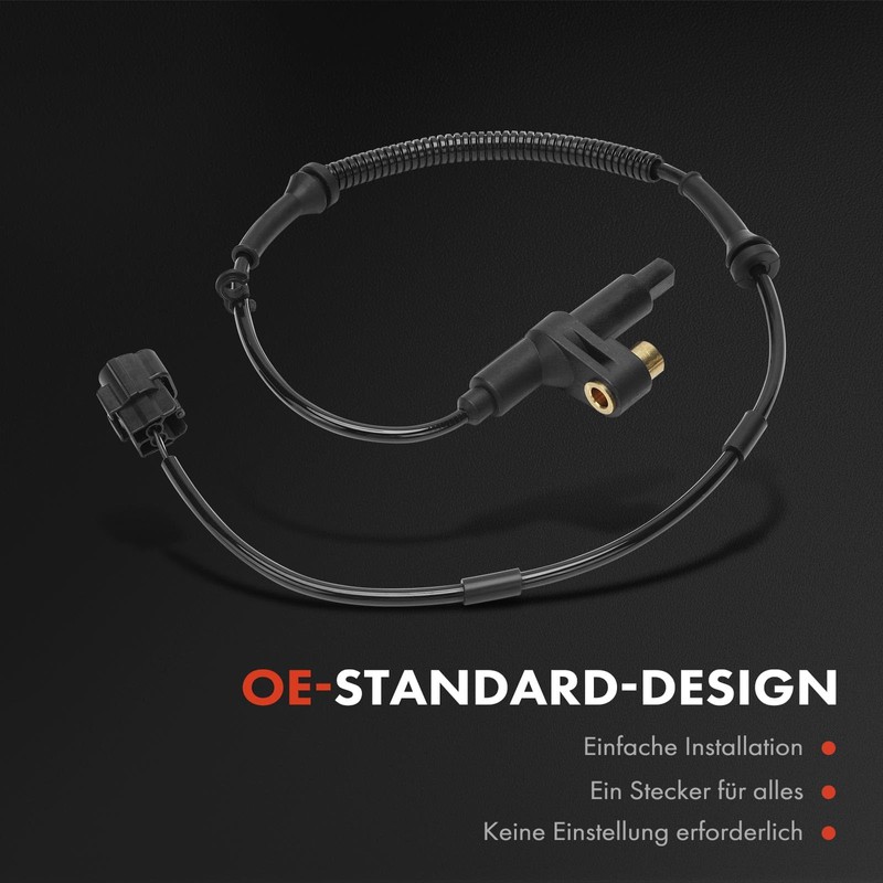 Frankberg 2x ABS Sensor Wheel Speed Front Left Right Compatible