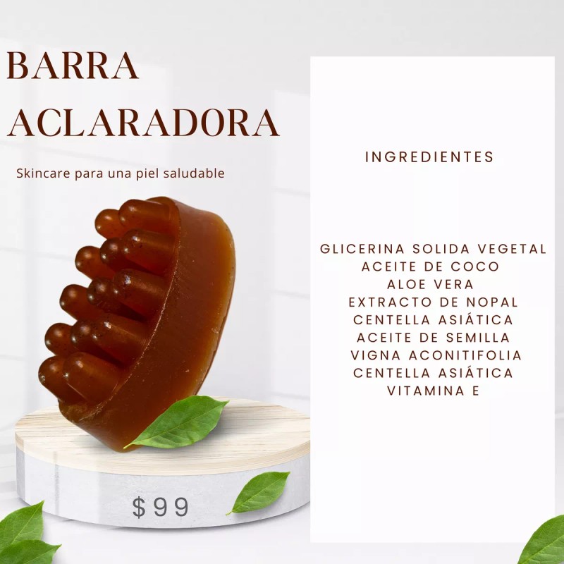 Remedios Herbolarios para la piel Jabón De Moringa Exfoliante Hidratante