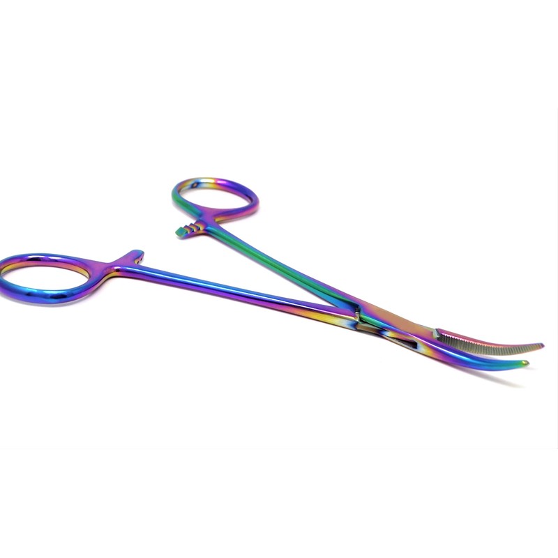 Fishing Pliers Hemostat Forceps with 3 Position Lock Catch &