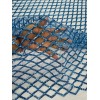 Mia Fabrics Inc. Diamond Net Sequins Fabric - Blue -