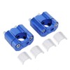 1 Pair Motorbike Handlebar Risers, CNC Aluminum Alloy Motorcycle Handlebar