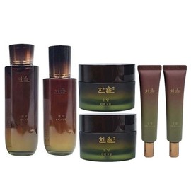 Hanyul Songdam Elasticity 2 types basic cosmetics full set skin + emulsion + cream x 2 + eye cream x 2 / 한율 송담 탄력 2종 기초화장품 풀세트 스킨+에멀전+크림 x2개+아이크림 x2개