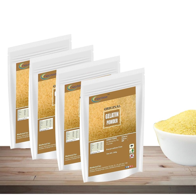 Neotea Gelatin Powder 300g | Unflavoured Food Grade Gelatine |