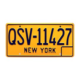 Celebrity Machines Entourage | QSV-11427 | Metal Stamped License Plate