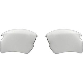Oakley Flak 2.0 Rectangular Replacement Sunglass Lenses, Clear, 59 mm