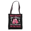 Funny Kickboxing She’s Beauty She’s Grace Boxing Chicks Tote Bag