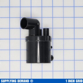 Supplying Demand 68-24048-01 HVAC Furnace Condensate Drain Trap and Elbow Assembly