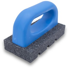 MARSHALLTOWN Rub Bricks, 152mm Length, 76mm Width, 20 Grit, Fluted w/ Handle, 25mm Thickness, Made in the USA, 840